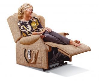 Sherborne Ashford Knuckle Royale Fabric Riser Recliner